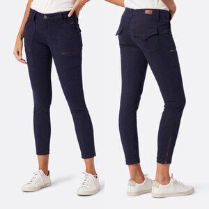 Joie Women’s Park Skinny Utility Cargo Pants - Navy Blue; Size 25